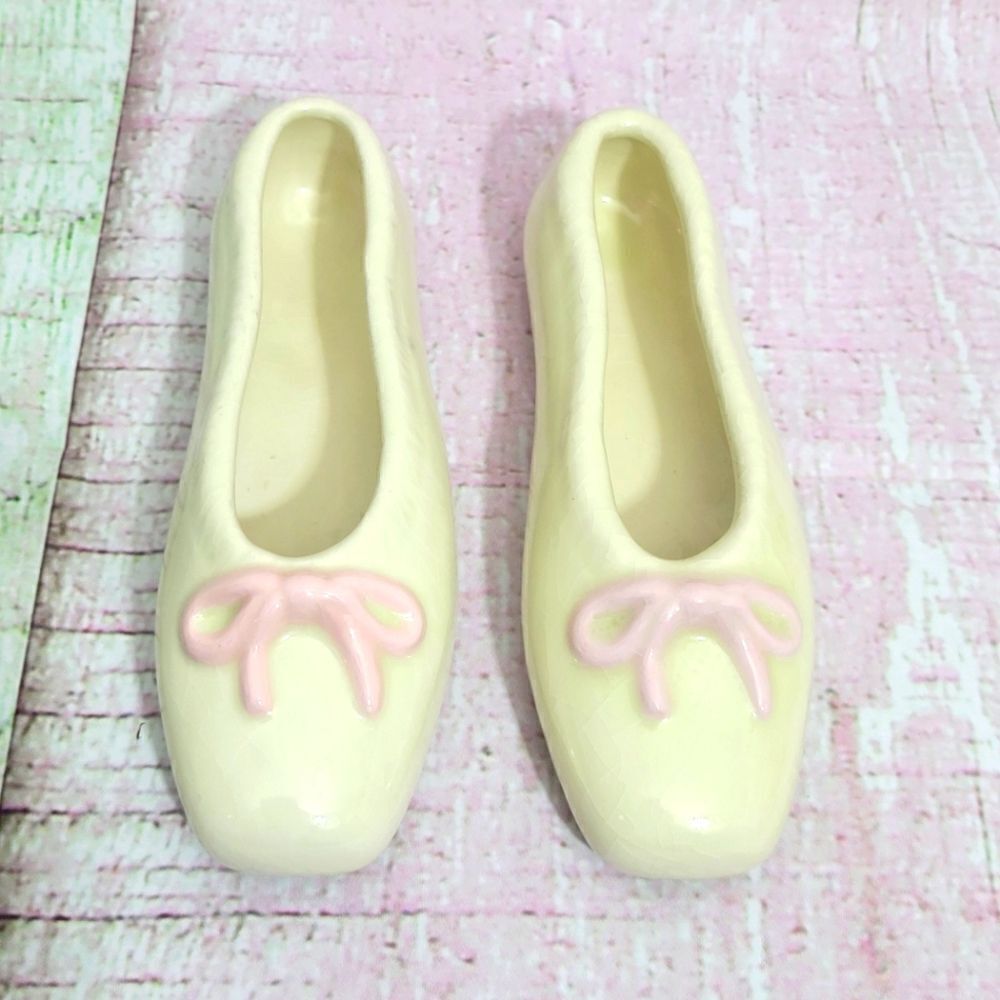 Ceramic Ballerina Slippers